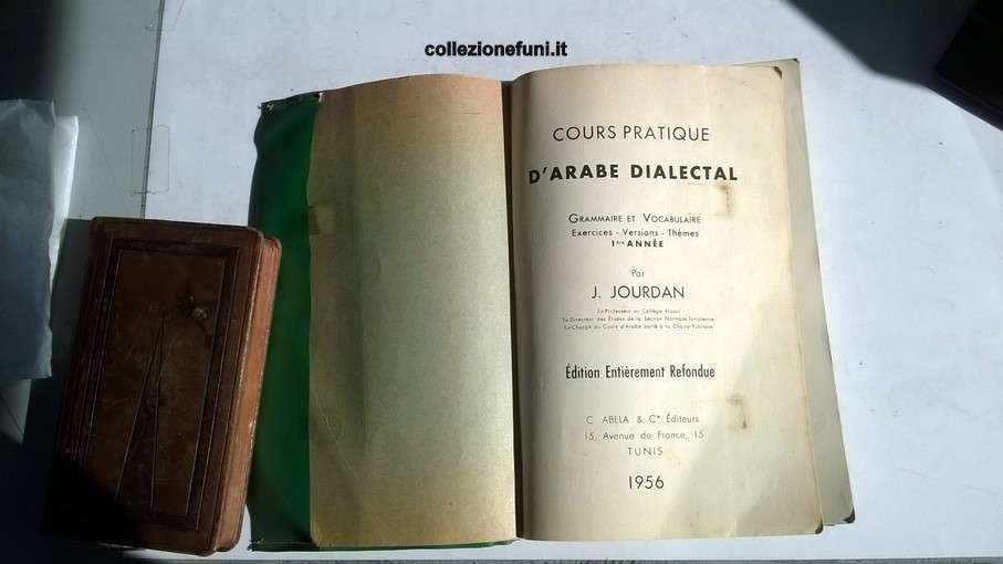Libri D'Arabe Dialectcal. 1956